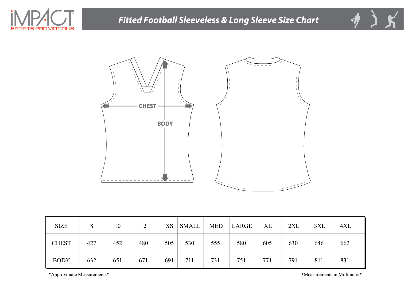 champion jumper size chart