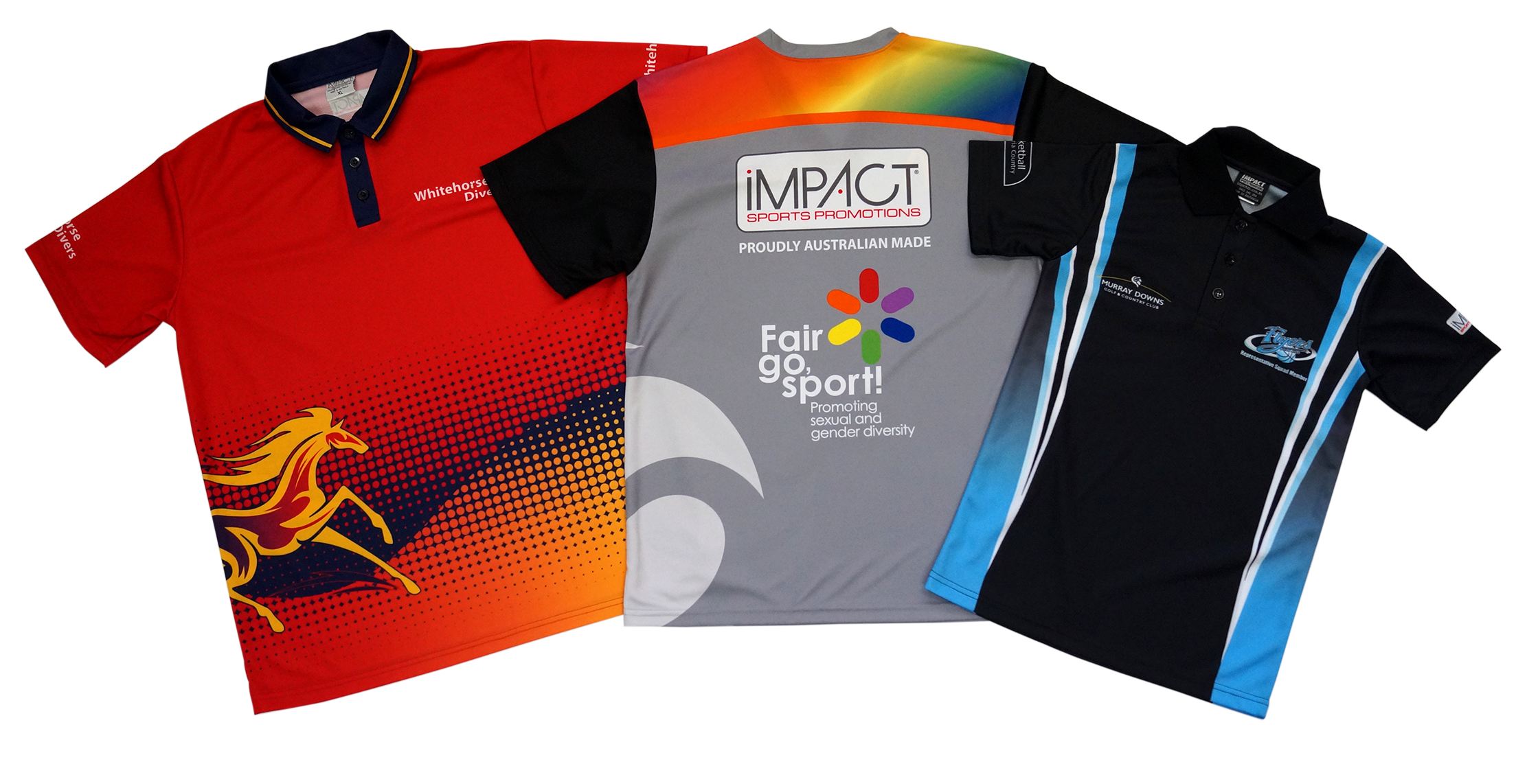 Custom Sports Polo Melbourne | Custom Sports Shirts | Impact Sports